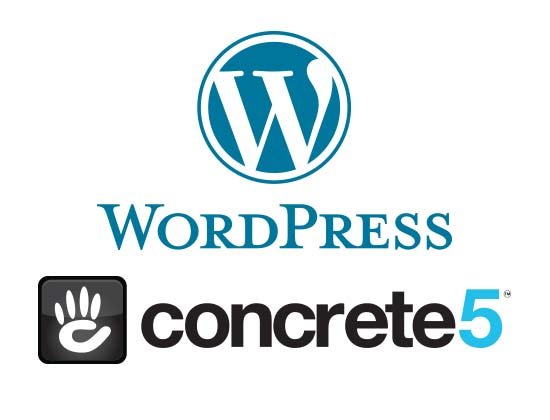 Amazing difference between WordPress and Concrete5: Who is the king ? – jsm