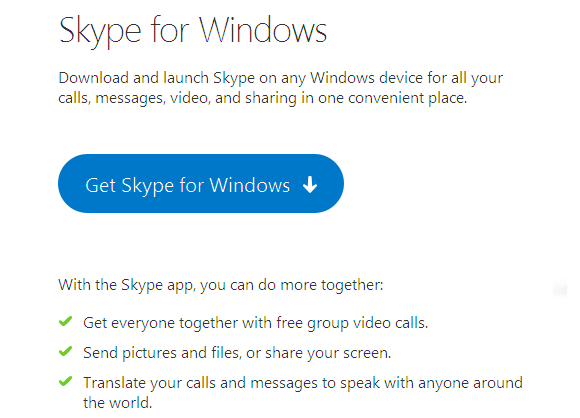 how to download skype videos